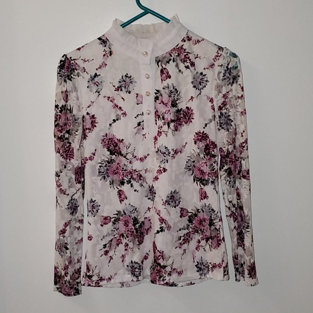 Floral Lace Blouse